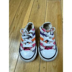Converse Girls Tennis Shoes Size 6